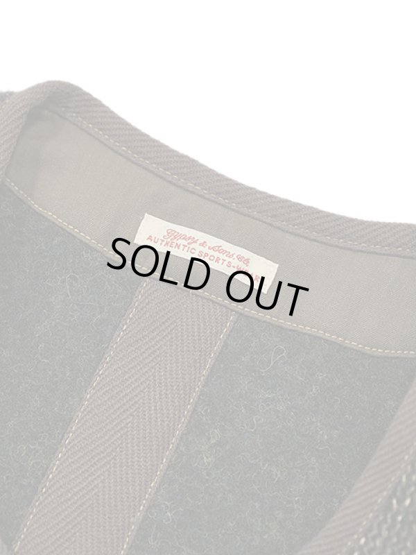 画像9: 【 GYPSY & SONS（ジプシー&サンズ） 】　ビーチクロスベスト　[ BEACH CROTH WAIST COAT ] [ D.BROWN ]