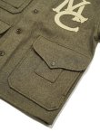 画像6: 【 GYPSY & SONS（ジプシー&サンズ） 】　マッキーノクルーザー　[ MELTON MACKINAW CRUISER ] [ KHAKI ] 