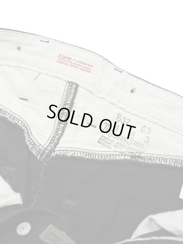 画像7: 【 GYPSY & SONS（ジプシー&サンズ） 】　ニューキールマンパンツ　[ N/KEELMAN PANTS ] [ BLACK ]