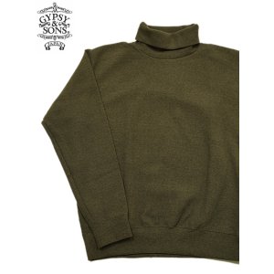 画像: 【 GYPSY & SONS（ジプシー&サンズ） 】　ダブルフェイスタートル　[ DOUBLE FACE TURTLE ] [ KHAKI ] 