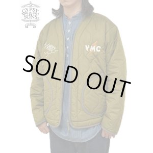 画像: 【 GYPSY & SONS（ジプシー&サンズ） 】　VMC エンブロイドライナージャケット　[ VMC EMBROID LINER JKT ] [ OLIVE ]