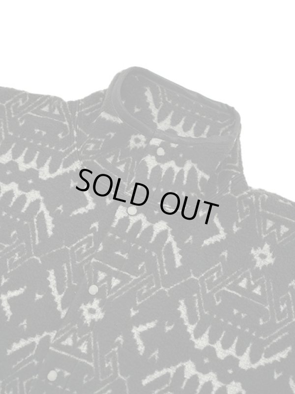 画像3: 【 GYPSY & SONS（ジプシー&サンズ） 】　ハーフスナップフリース　[ JQ SNAP ANORAK ] [ BLACK ] 