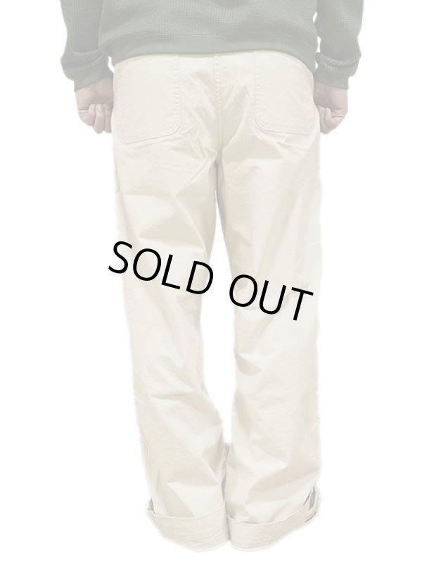 画像2: 【 GYPSY & SONS（ジプシー&サンズ） 】 40s  NEP BACK CHINO TROUSERS [ OFF WHITE ]