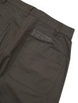 画像10: 【 GYPSY & SONS（ジプシー&サンズ） 】 40s  NEP BACK CHINO TROUSERS [ BLACK ]