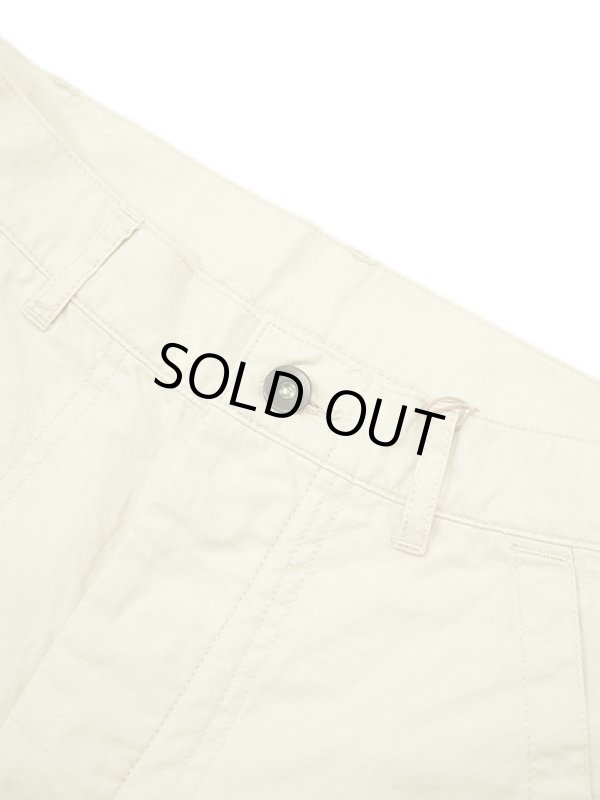画像3: 【 GYPSY & SONS（ジプシー&サンズ） 】 40s  NEP BACK CHINO TROUSERS [ OFF WHITE ]