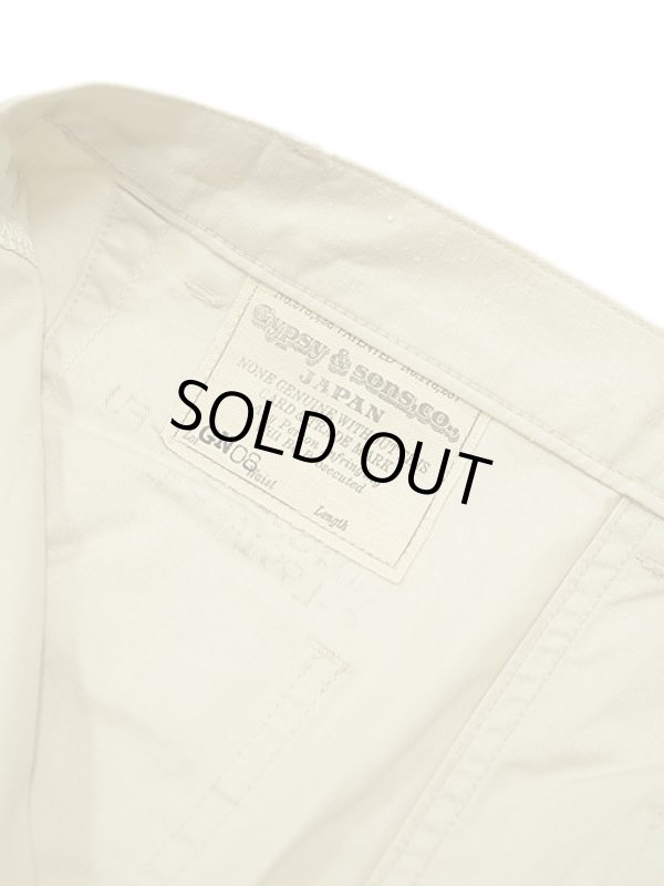 画像6: 【 GYPSY & SONS（ジプシー&サンズ） 】 40s  NEP BACK CHINO TROUSERS [ OFF WHITE ]