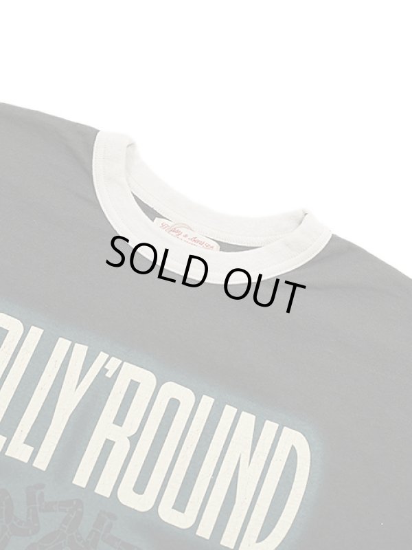 画像5: 【 GYPSY & SONS（ジプシー&サンズ） 】　プリント5分袖T-Shirts　[ TWO TONE 5/S TEE ] [ LARRY ] [ CHARCOAL x WHITE ] 【 メール便可 】