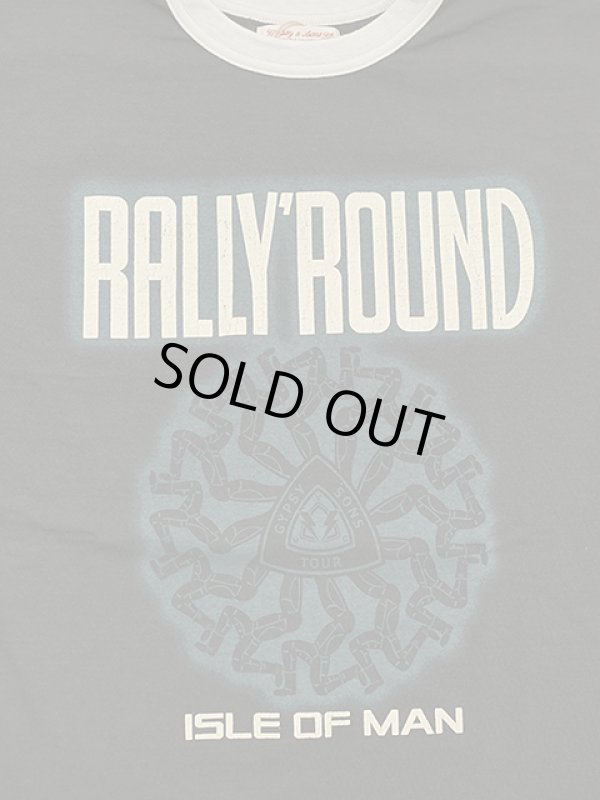 画像7: 【 GYPSY & SONS（ジプシー&サンズ） 】　プリント5分袖T-Shirts　[ TWO TONE 5/S TEE ] [ LARRY ] [ CHARCOAL x WHITE ] 【 メール便可 】