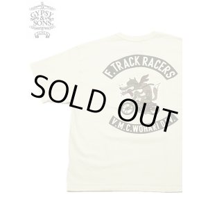 画像: 【 GYPSY & SONS（ジプシー&サンズ） 】　プリントT-Shirts　[ PRINT TEE ] [ VMC MOTORCLUB ] [ IVORY ] 【 メール便可 】