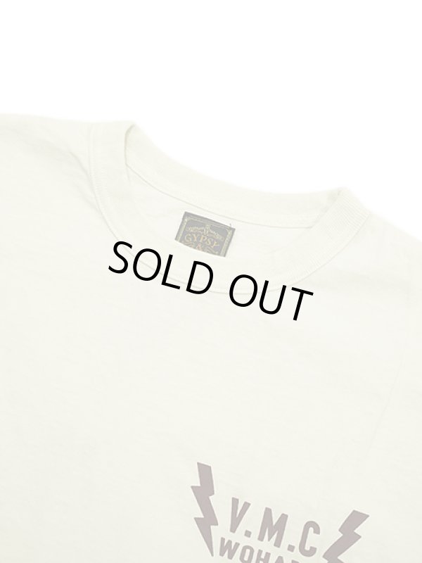 画像3: 【 GYPSY & SONS（ジプシー&サンズ） 】　プリントT-Shirts　[ PRINT TEE ] [ VMC MOTORCLUB ] [ IVORY ] 【 メール便可 】