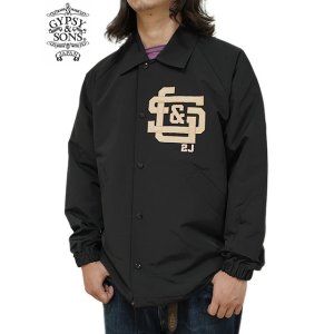 画像: 【 GYPSY & SONS（ジプシー&サンズ） 】　V.M.C コーチジャケット　[ V.M.C 60/40 COACH JKT ] [ BLACK ] 