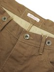 画像3: 【 GYPSY & SONS（ジプシー&サンズ） 】 アーミーダックロガーパンツ　[ 15oz Army Duck Old Rogger Pants ] [ BROWN ]