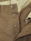 画像5: 【 GYPSY & SONS（ジプシー&サンズ） 】 アーミーダックロガーパンツ　[ 15oz Army Duck Old Rogger Pants ] [ BROWN ]