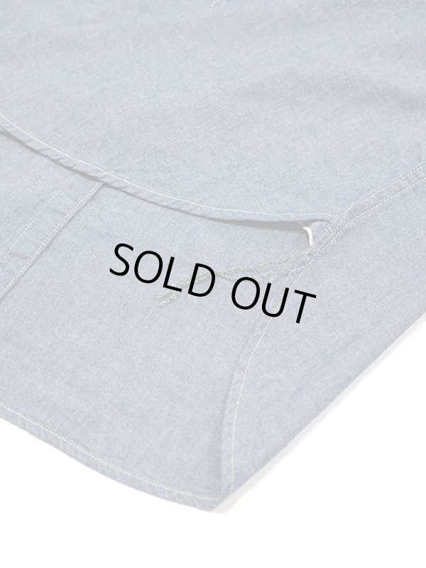 画像5: 【 GYPSY & SONS（ジプシー&サンズ） 】　シャンブレーワークシャツ 　[ 5oz CHAMBRAY WORK SHIRTS ] [ BLUE ] [ One Wash ]