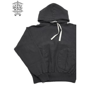 画像: 【 GYPSY & SONS（ジプシー&サンズ） 】　ハチマル スウェット フーディ　[ 80 SWEAT HOODIE ][ BLACK] 