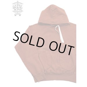 画像: 【 GYPSY & SONS（ジプシー&サンズ） 】　ハチマル スウェット フーディ　[ 80 SWEAT HOODIE ][ RED ] 