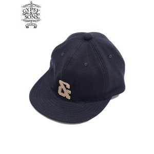 画像: 【 GYPSY & SONS（ジプシー&サンズ） 】　ウールキャップ　[ WOOL CAP BROWNIE CAPS ] [ NAVY ] 【 メール便可 】