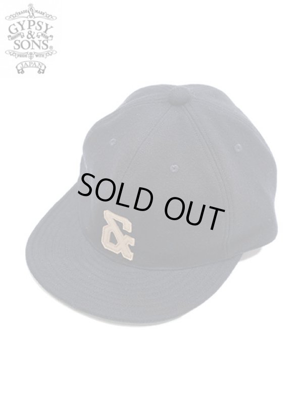 画像1: 【 GYPSY & SONS（ジプシー&サンズ） 】　ウールキャップ　[ WOOL CAP BROWNIE CAPS ] [ NAVY ] 【 メール便可 】