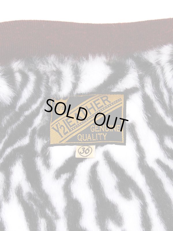 画像13: 【 限定商品 】【 Y'2 LEATHER（ワイツーレザー） 】　ゴートスキンスポーツジャケット　[ 山羊革 ] 