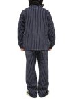 画像12: 【 HEAD LIGHT（ヘッドライト） 】 【 8oz. 】 SPECIAL WOOVEN STRIPE DENIM WORK COAT インディゴストライプワークコート [ 実名復刻モデル ]