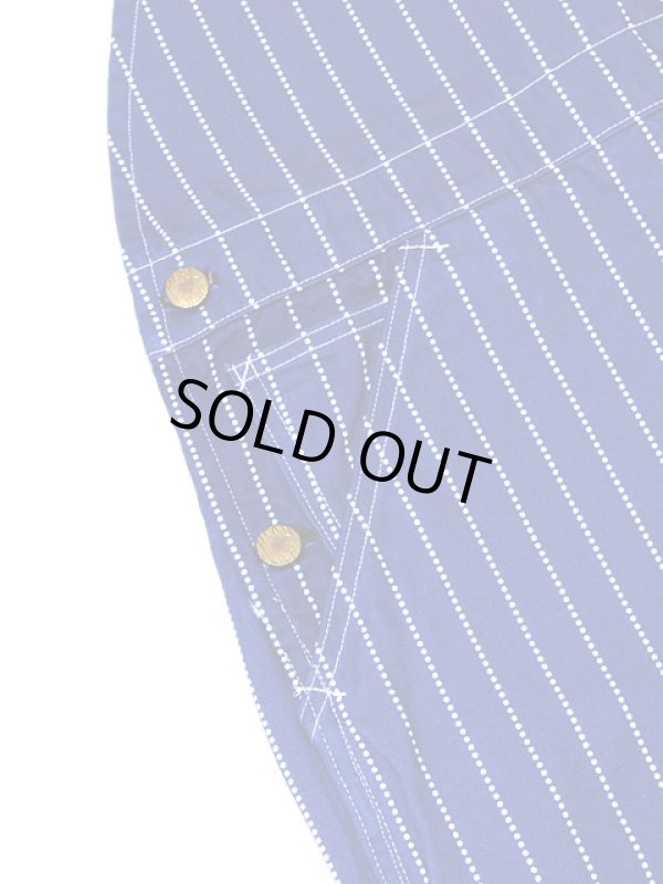 画像5: 【 HEAD LIGHT（ヘッドライト） 】 【 9oz. 】 ウォバッシュストライプオーバーオール [ WABASH STRIPE LOW BACK OVERALLS ] [ 実名復刻モデル ]