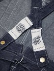 画像10: 【 HEAD LIGHT（ヘッドライト） 】 【 9.5oz. 】 デニムオーバーオール [ BLUE DENIM LOW BACK OVERALLS ] [ 実名復刻モデル ]