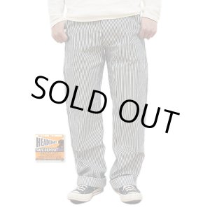 画像: 【 HEAD LIGHT（ヘッドライト） 】 11oz. EXPRESS STRIPE DOUBLE FRONT DUNGAREES [ 実名復刻 ]