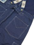 画像10: 【 HEAD LIGHT（ヘッドライト） 】 【 9oz. 】 ウォバッシュストライプオーバーオール [ WABASH STRIPE LOW BACK OVERALLS ] [ 実名復刻モデル ]