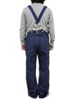 画像2: 【 HEAD LIGHT（ヘッドライト） 】 【 9oz. 】 ウォバッシュストライプオーバーオール [ WABASH STRIPE LOW BACK OVERALLS ] [ 実名復刻モデル ]