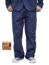 画像: 【 HEAD LIGHT（ヘッドライト） 】 【 9oz. 】 ウォバッシュストライプワークパンツ [ WABASH STRIPE WAIST OVERALLS  ] [ 実名復刻モデル ]