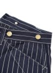 画像7: 【 HEAD LIGHT（ヘッドライト） 】 【 8oz. 】 SPECIAL WOOVEN STRIPE DENIM WAIST OVERALL インディゴストライプワークパンツ [ 実名復刻モデル ]