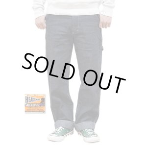 画像: 【 HEAD LIGHT（ヘッドライト） 】　11oz. BLUE DENIM ZIP FLY DUNGAREES [ One Wash ] [ 実名復刻 ]