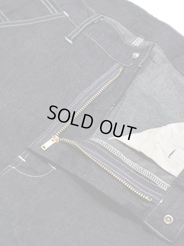 画像4: 【 HEAD LIGHT（ヘッドライト） 】　11oz. BLUE DENIM ZIP FLY DUNGAREES [ One Wash ] [ 実名復刻 ]