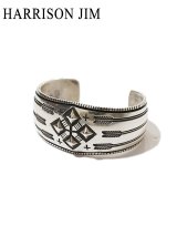 画像: 【 Harrison Jim（ハリソン ジム） 】ナバホシルバーバングル [ NAVAJO JEWELRY ]