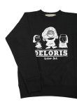 画像1: 【 Homage（オマージュ） 】Homage Sweat [ DELORIS ] [ BLACK ]