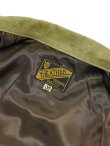 画像13: 【 限定モデル 】 【 Y'2 LEATHER（ワイツーレザー） 】　ホーススエードGジャン1st 大戦モデル [ Horse Roughout ] [ KHAKI ]