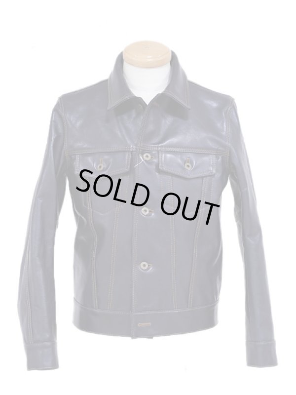 画像3: 【 Y'2 LEATHER（ワイツーレザー） 】  インディゴホースGジャン ( 3rd Type ) [ Indigo Horse ]