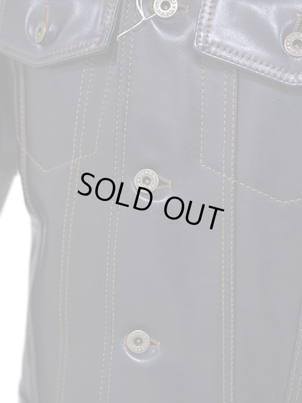 画像8: 【 Y'2 LEATHER（ワイツーレザー） 】  インディゴホースGジャン ( 3rd Type ) [ Indigo Horse ]