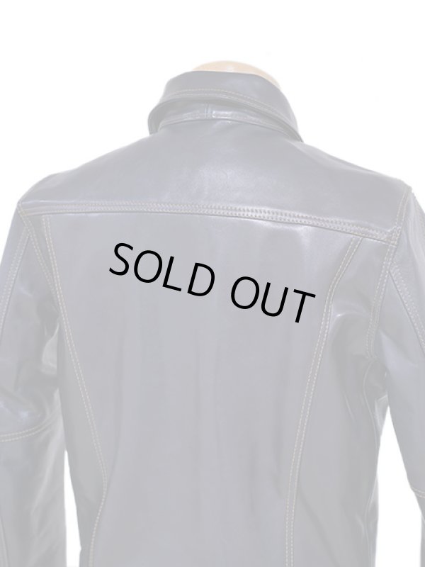 画像9: 【 Y'2 LEATHER（ワイツーレザー） 】  インディゴホースGジャン ( 3rd Type ) [ Indigo Horse ]