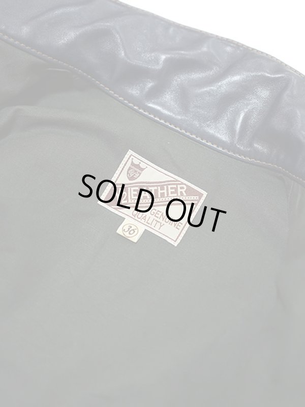 画像12: 【 Y'2 LEATHER（ワイツーレザー） 】 インディゴホースGジャン1stタイプジャケット [ 馬革 ] [ インディゴ染め ]