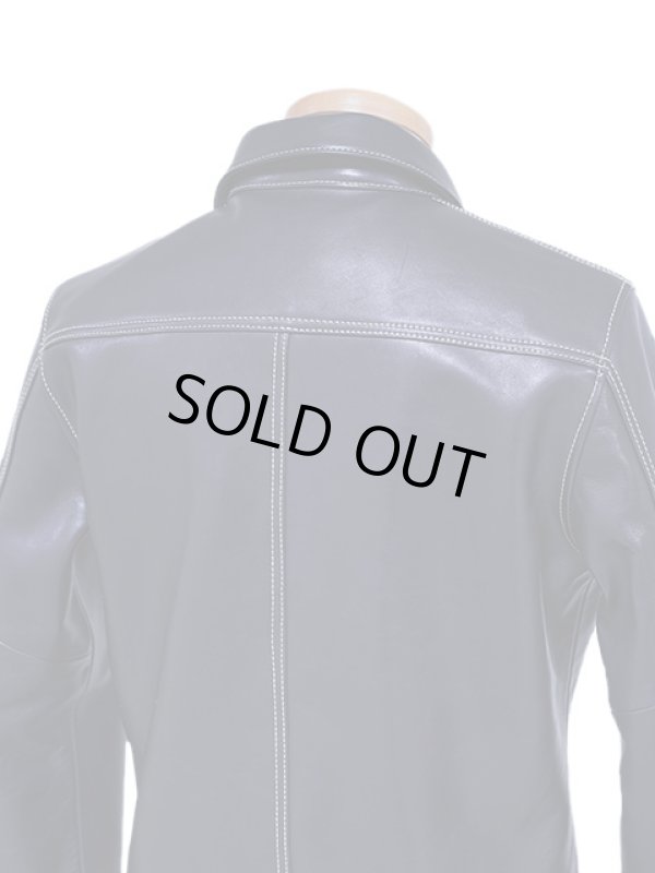 画像11: 【 Lua × Y'2 LEATHER（ルア × ワイツーレザー） 】 【 Lua別注 】 1st Type Leather Jacket [ WW2 Model ] ( 大戦モデル ) [ Indigo Horse ] [ Lot.20 ] [ LUA LIMITED EDITION ]