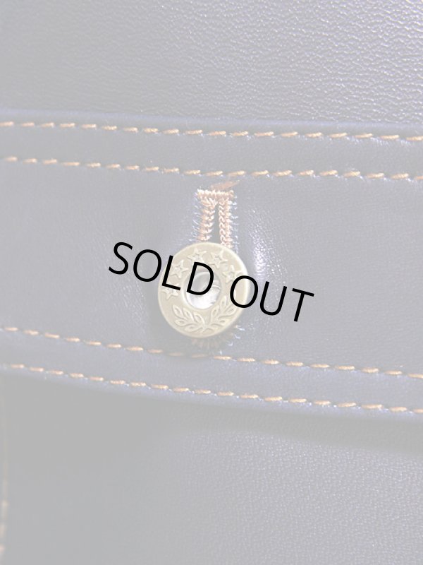 画像8: 【 Y'2 LEATHER（ワイツーレザー） 】　インディゴホースGジャン2ndタイプジャケット　[ 馬革 ] [ インディゴ染め ] 