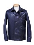 画像3: 【 Y'2 LEATHER（ワイツーレザー） 】　インディゴホースカーコート [ Indigo Horse ] [ 馬革 ]