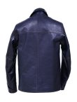 画像4: 【 Y'2 LEATHER（ワイツーレザー） 】　インディゴホースカーコート [ Indigo Horse ] [ 馬革 ]