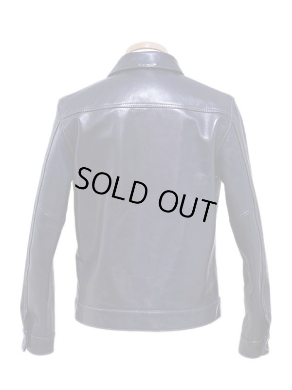 画像5: 【 Y'2 LEATHER（ワイツーレザー） 】 インディゴホースGジャン1stタイプジャケット [ 馬革 ] [ インディゴ染め ]