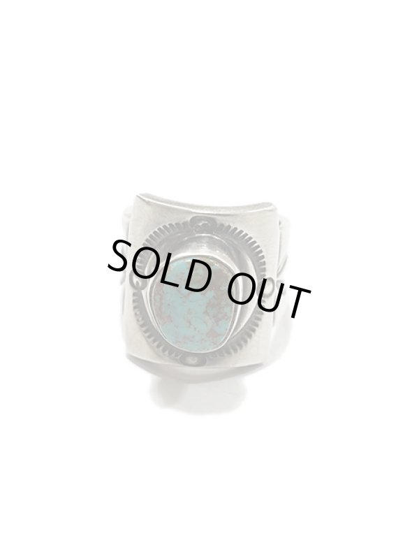 画像2: 【 Herman Vandever（ハーマンバンデバー） 】シールドリング [ Shield Ring ] [ Turquoise MT ] [ 21号 ]
