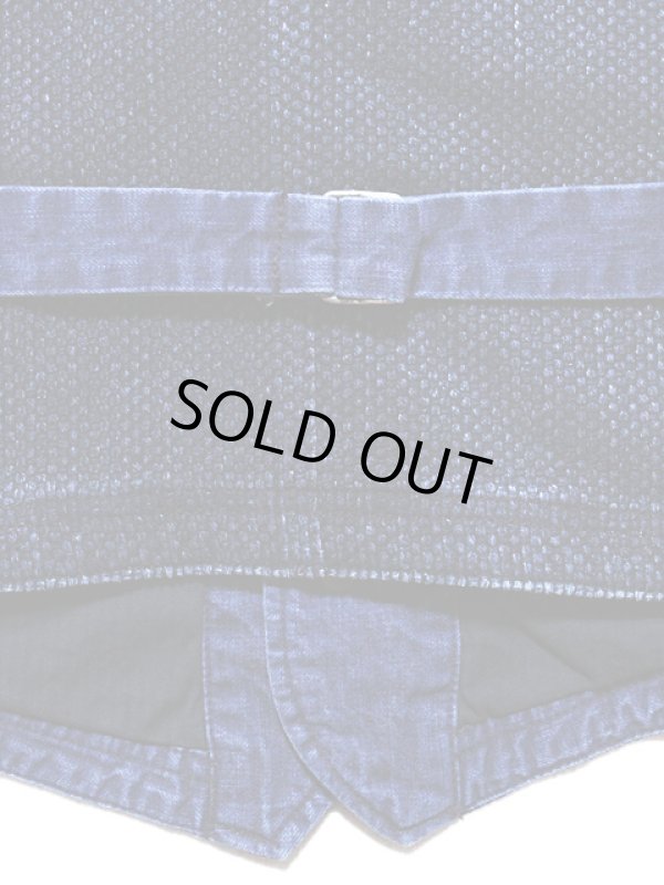 画像6: 【STUDIO D'ARTISAN（ステュディオダルチザン） 】 刺し子ベスト[ INDIGO SASIKO USED WASH ]