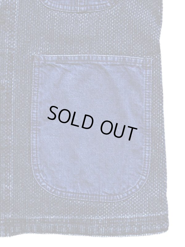 画像6: 【STUDIO D'ARTISAN（ステュディオダルチザン） 】 刺し子ショールカラージャケット [ INDIGO SASIKO USED WASH ]