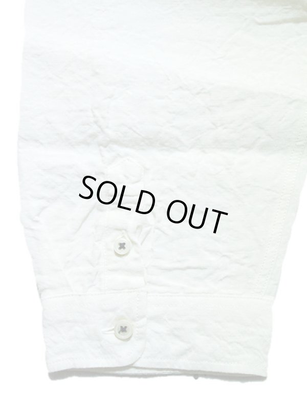 画像6: 【 Pherrow's（フェローズ） 】 七分袖リネンバンドカラーシャツ  [3/4 SLEEVE Band Coller SHIRT]