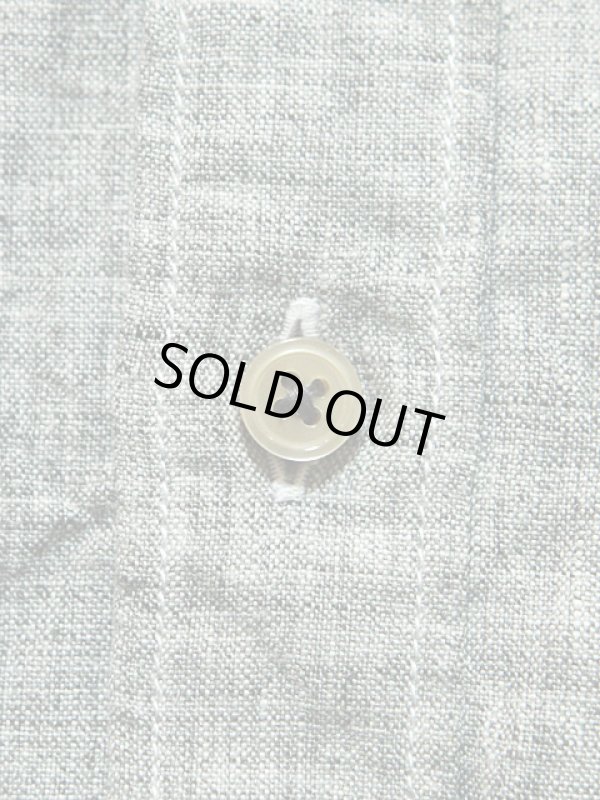 画像7: 【 Pherrow's（フェローズ） 】 七分袖リネンバンドカラーシャツ  [3/4 SLEEVE Band Coller SHIRT]